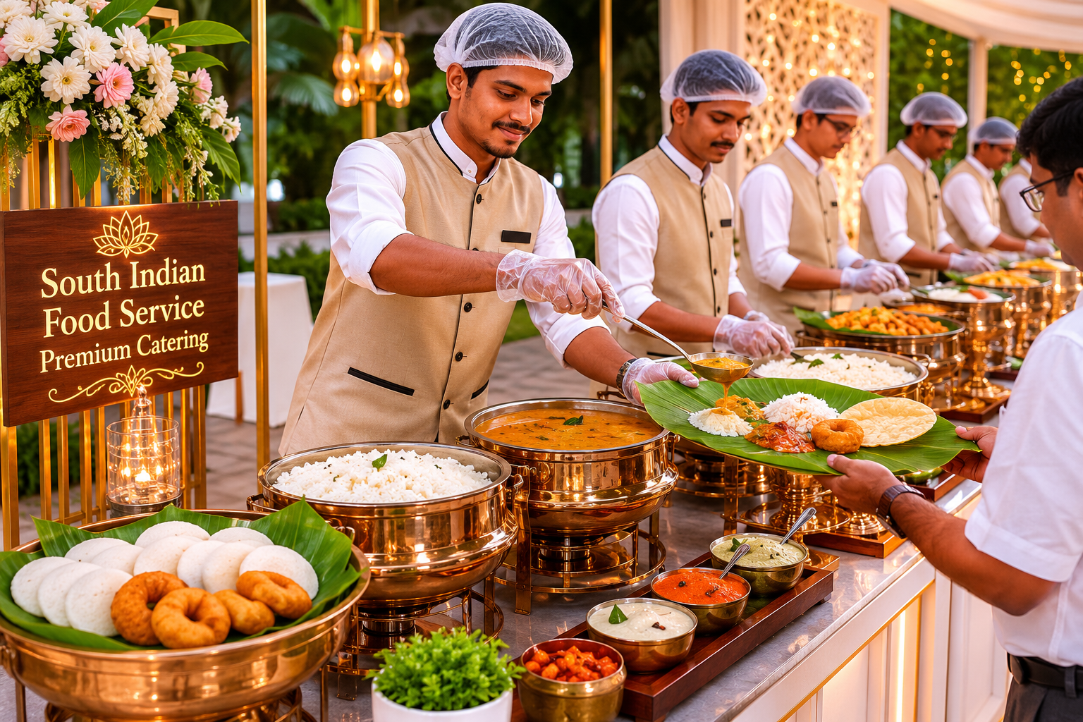 Telangana & South Indian thalis — Aadhya Caterers Hyderabad